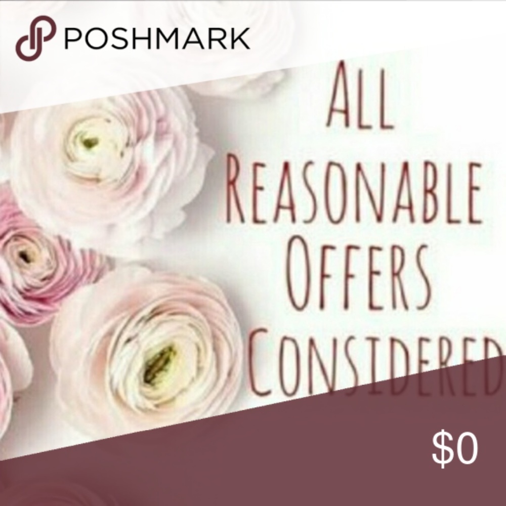 All Reasonable Offers Considered